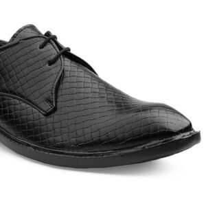 Textured Derby, Black