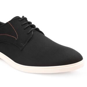 Suede Derby, Black