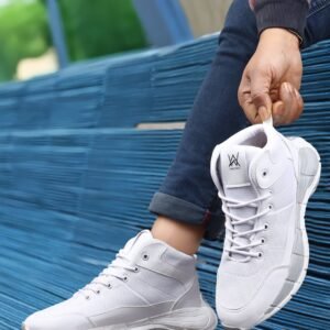Chunky High-Top, White