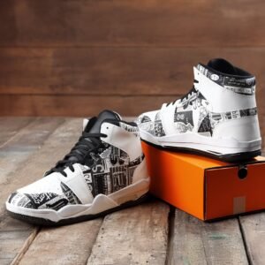 Graphic High-Top, Black